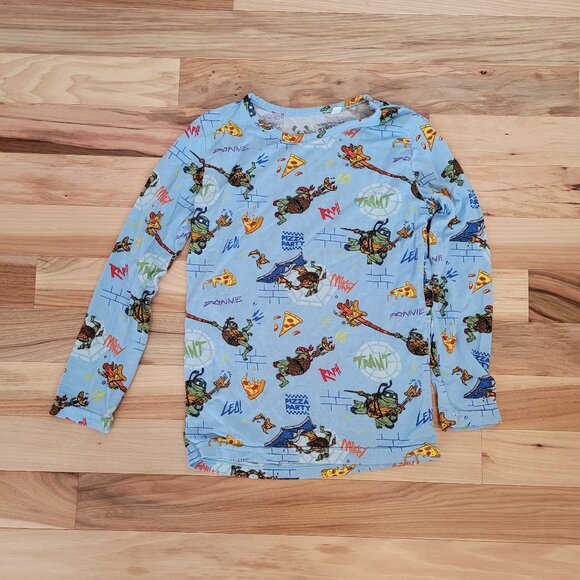BELLABU BEAR NINJA TURTLES BAMBOO PAJAMAS SIZE 6Y - Picture 2 of 7